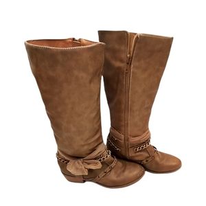Girls Mid Calf Boots